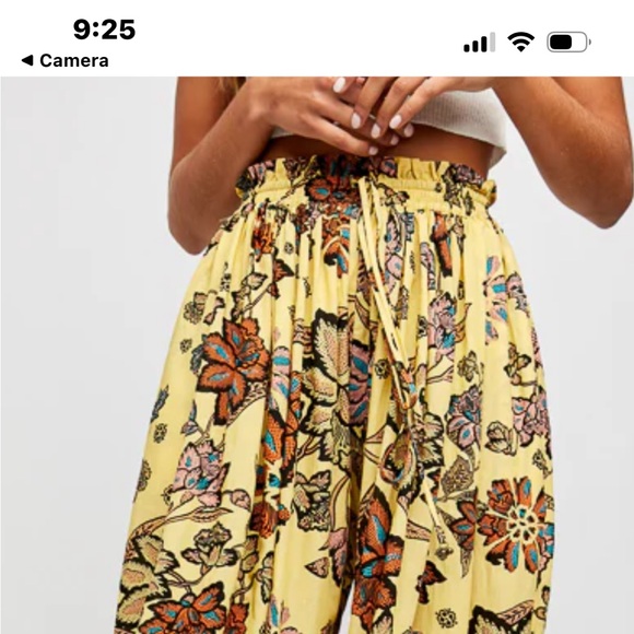 Free People Take It Easy Lounge Pants Boho Relaxed Fit Cozy Soft - Picture 7 of 9